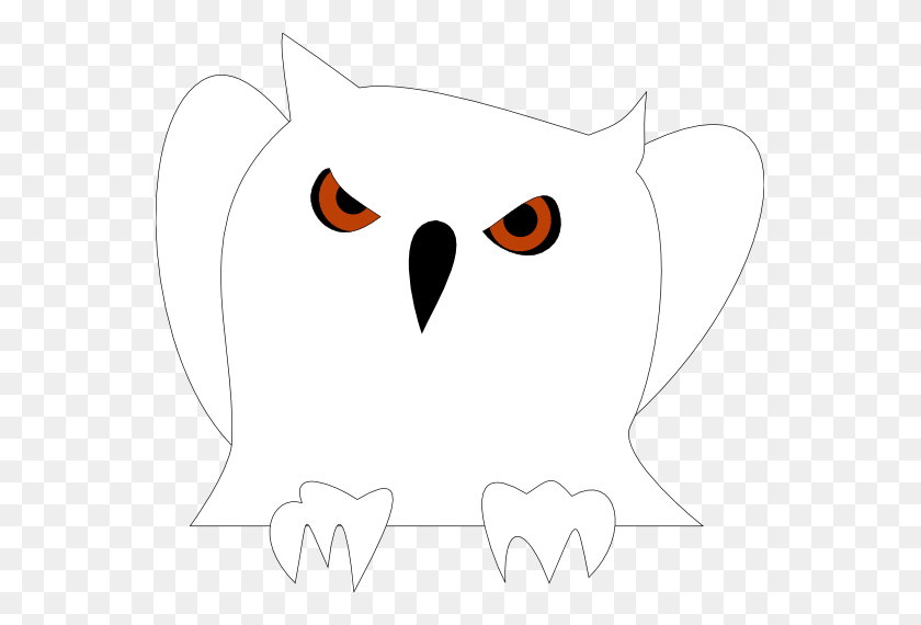 555x510 Owl Black And White Clip Art - Saturn Clipart Black And White