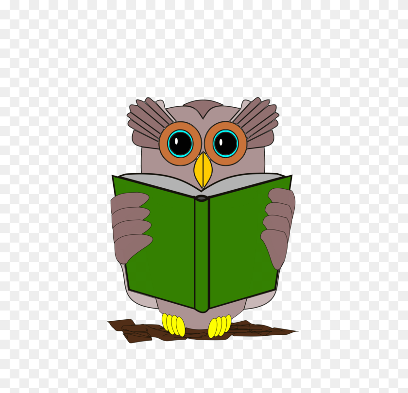 530x750 Сова Рецензия На Книгу Читающая Птица - Обзор Клипарт