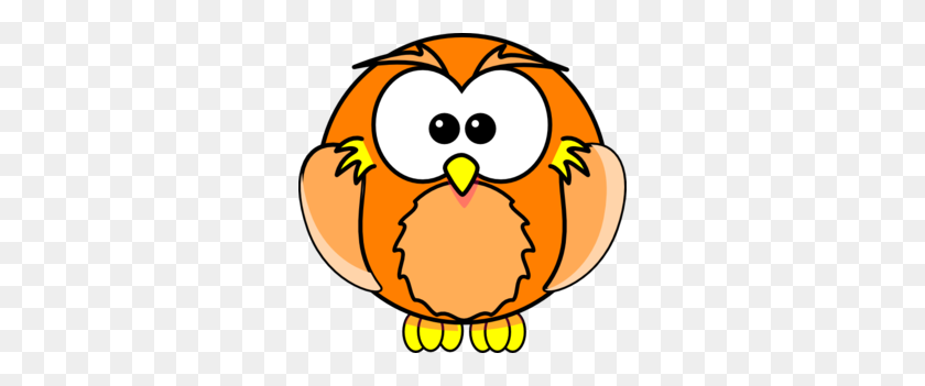 298x291 Owl Clip Art Free Cute Orange Owl Clip Art - Free Math Clipart For Teachers