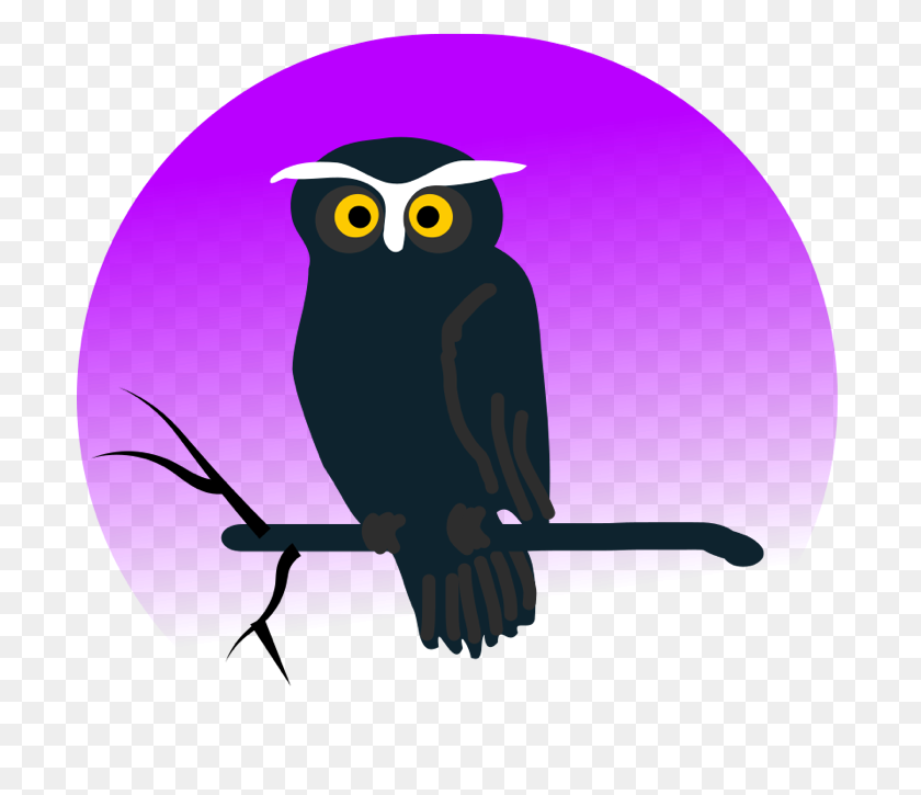 700x665 Owl Clipart - Owl In A Tree Clipart
