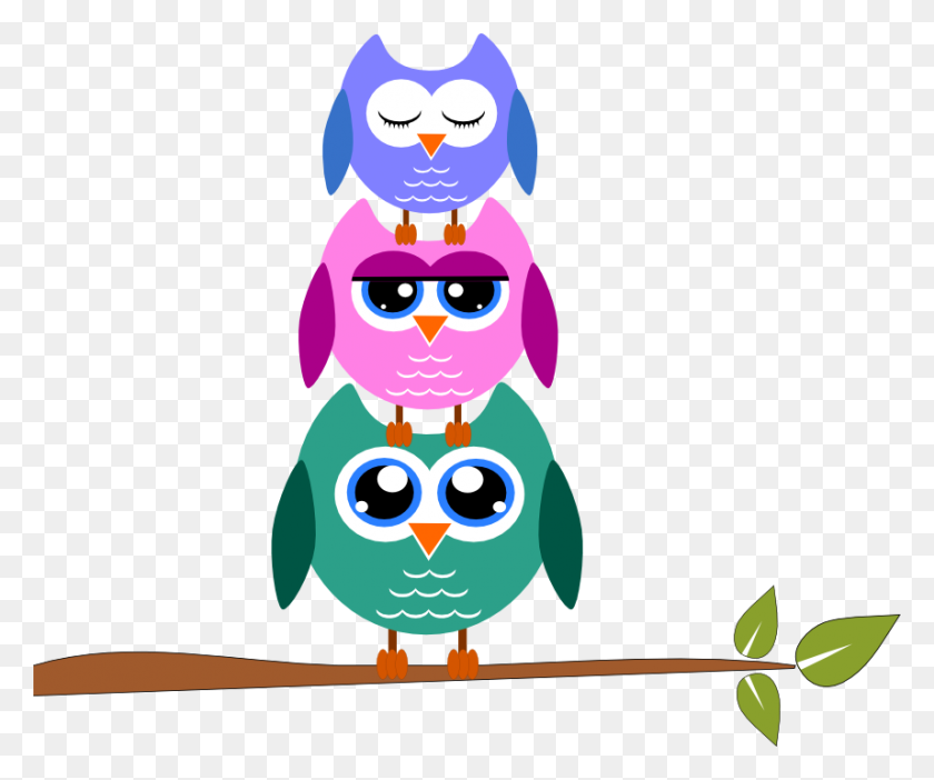 857x706 Owl Clipart Background Clip Art Images - Family Clipart Free