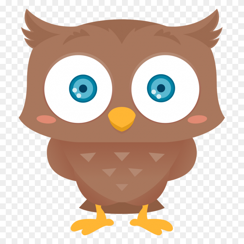 1060x1060 Owl Clipart March - Spring Owl Clipart