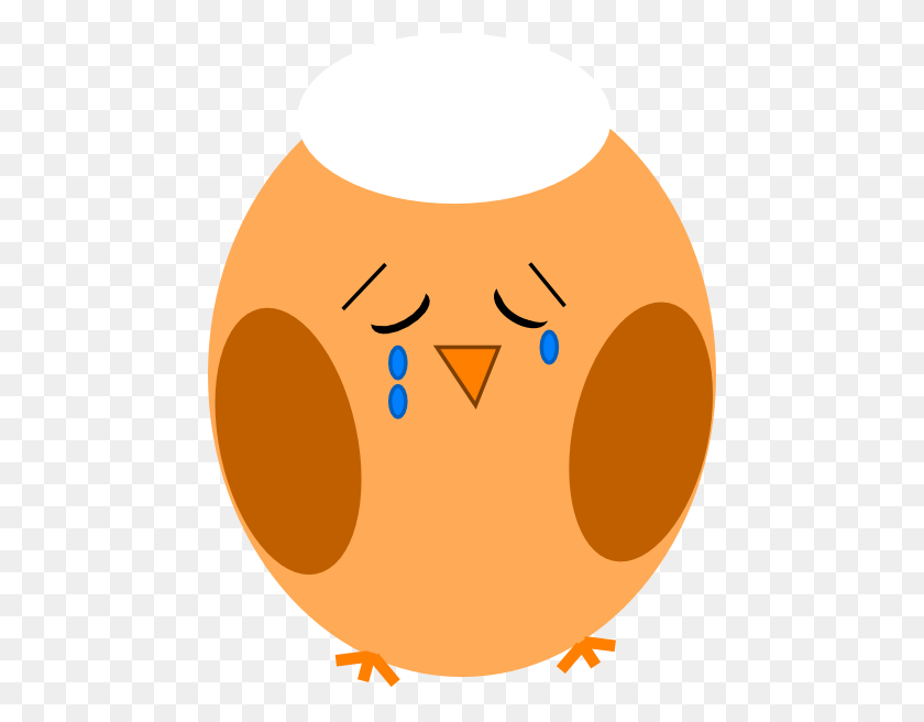 462x596 Owl Clipart Sad - Snowy Owl Clipart