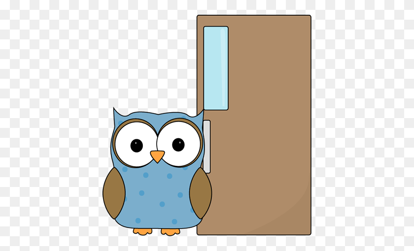 424x450 Owl Door Holder Owl Decoraciones Escolares, Buos - Door Holder Clipart