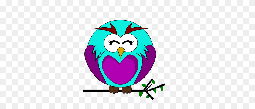 294x300 Owl Free Clipart - Owl Reading Clipart