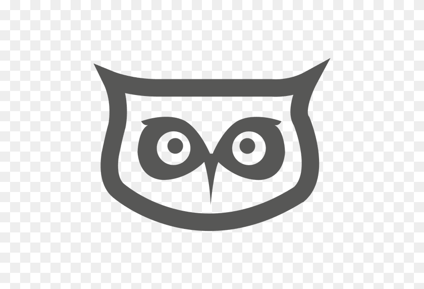 512x512 Owl Head Icon - Owl PNG