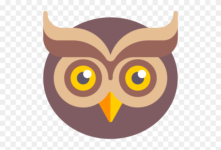 512x512 Owl Icon Education Elements Freepik - Ovo Owl PNG