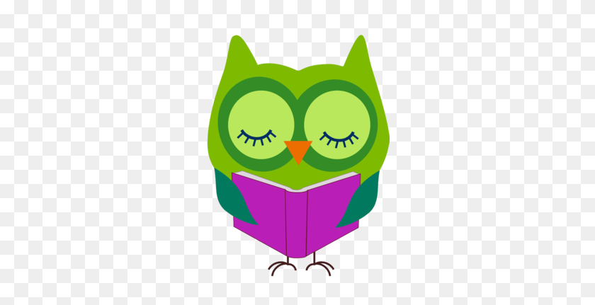 260x371 Owl Reading Clipart - Dog Reading Clipart