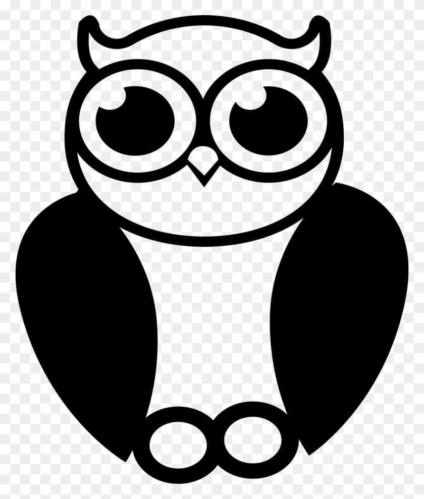 822x980 Owl Sage Symbol Png Icon Free Download - Sage PNG