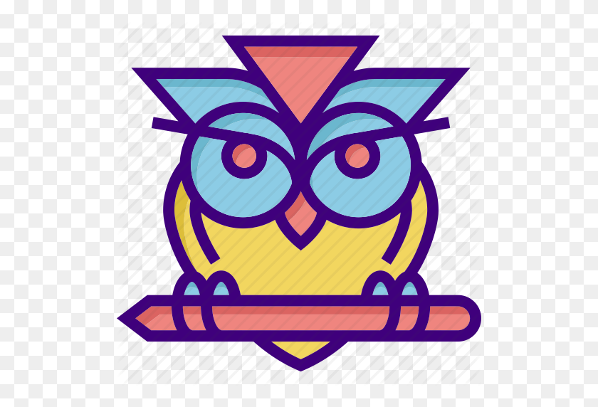 512x512 Owl School - Owl School Clipart