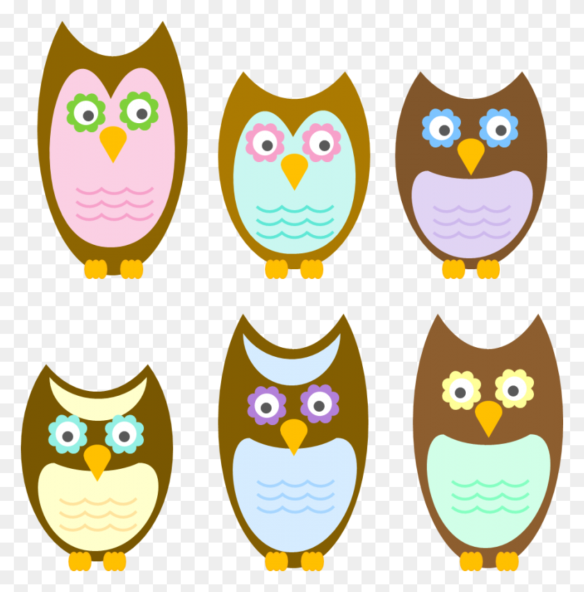 891x904 Owl The Life Of The Party - Baby Owl Clipart