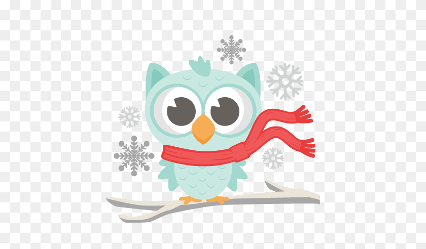 432x432 Owl Winter Clipart Transparent Background Collection - Chalkboard Background Clipart