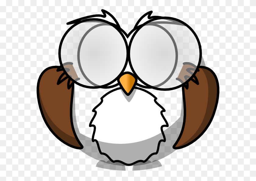 600x534 Owl With Glasses Png Clip Arts For Web - Glasses Clipart PNG