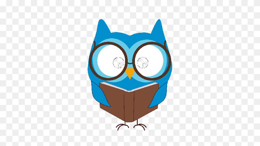 288x413 Owl Writing Cliparts - Reading And Writing Clipart