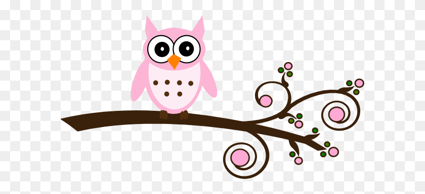 600x325 Owlet Clipart Branch Clipart - Wise Clipart