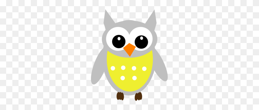 249x298 Owls Clipart Yellow - Wise Owl Clipart