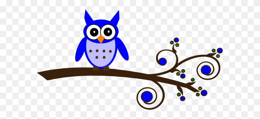 600x325 Owls In Tree Branch Clipart - Lambo Clipart