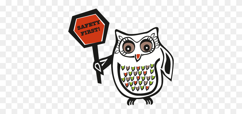 366x338 Owls Safety First Who Are You Really Talking - Cyberbullying Clipart