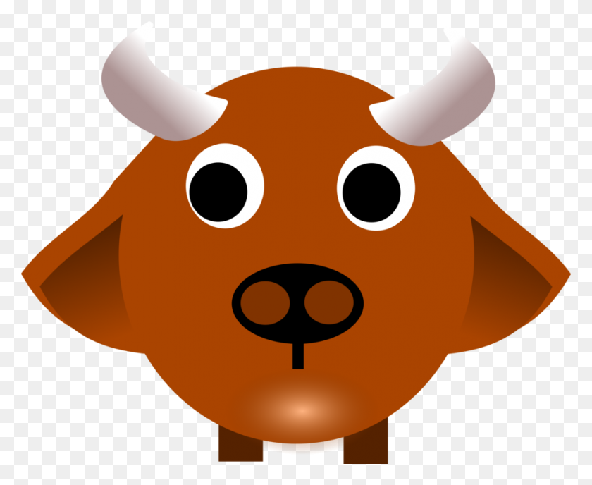 931x750 Ox Cattle Chinese Zodiac Pig - Pig Nose Clipart