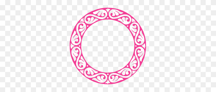 297x298 P Circle Pink - Розовый Круг Png