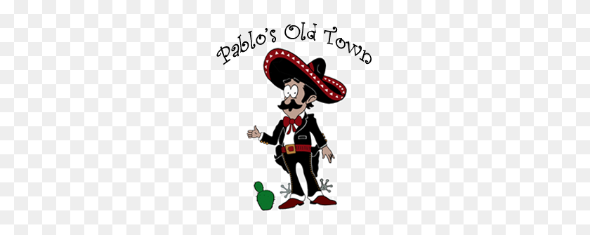 232x275 Pablo's Old Town - Mexican Sombrero Clipart