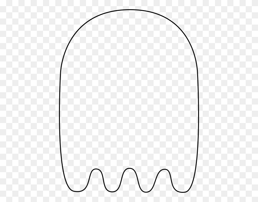 456x597 Pac Man Ghost Clip Art - Pac Man Ghost PNG