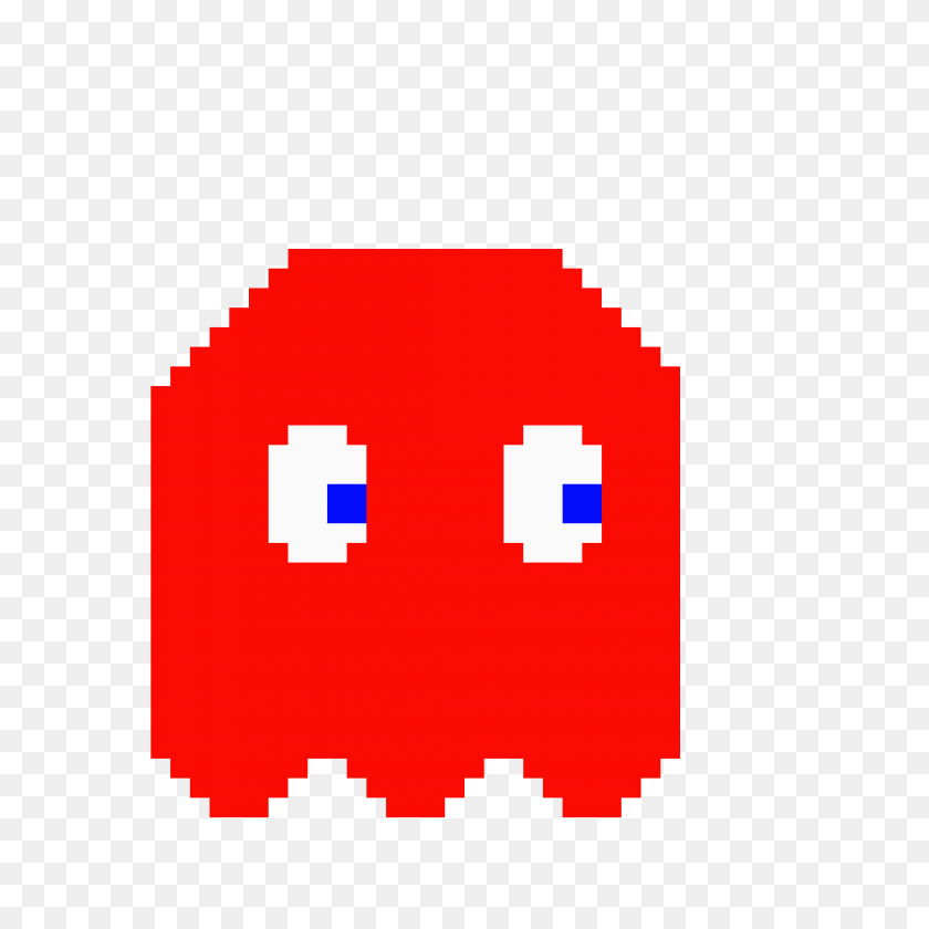 4400x4400 Pac Man Ghost Pixel Art Maker - Pac Man Ghost PNG