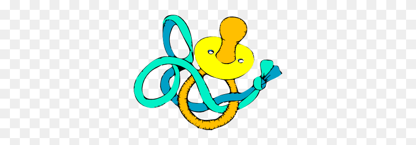 300x234 Pacifier Clip Art Is Free - Dashboard Clipart