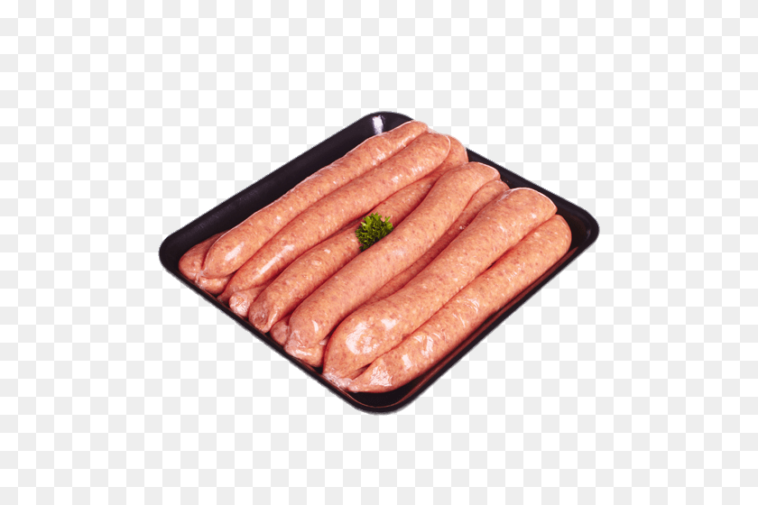 500x500 Pack Of Thin Beef Sausages Transparent Png - Beef PNG
