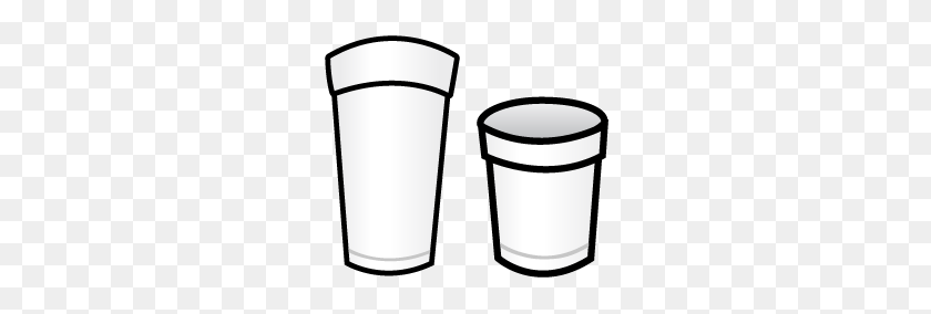 262x224 Packaging - Styrofoam Cup Clipart