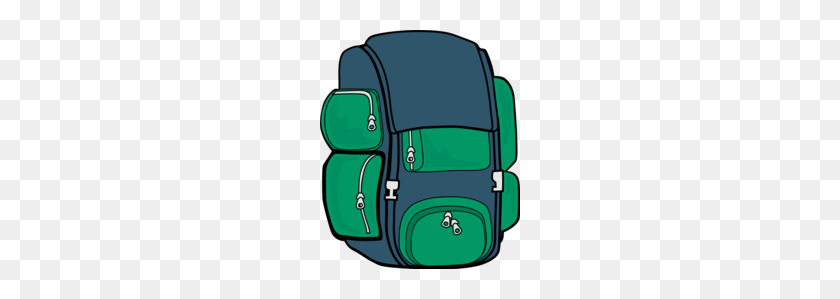 200x239 Packing Backpack Clipart - Упаковочный Клипарт