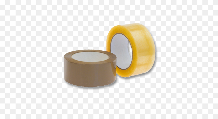 400x400 Packing Tape Box Tape From Zippy Packaging - Clear Tape PNG