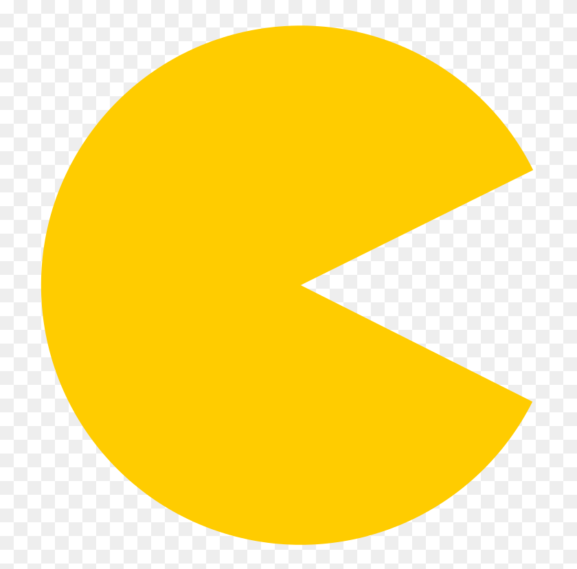 729x768 Pacman - Pacman Clipart