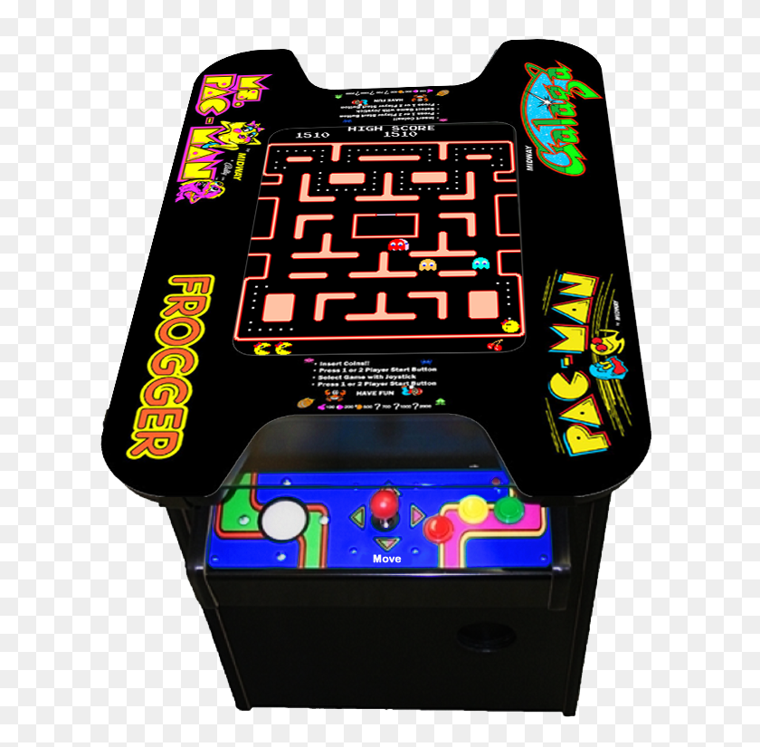 640x765 Pacman Arcade Machine Pacman Arcade Machine For Sale - Arcade Machine Png