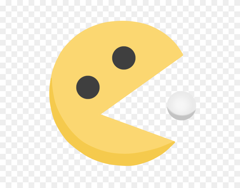 600x600 Pacman Emoticon Png Png Image - Pacman PNG