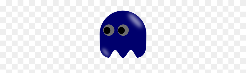 200x192 Pacman Ghost Left Looking Png, Clip Art For Web - Pacman PNG