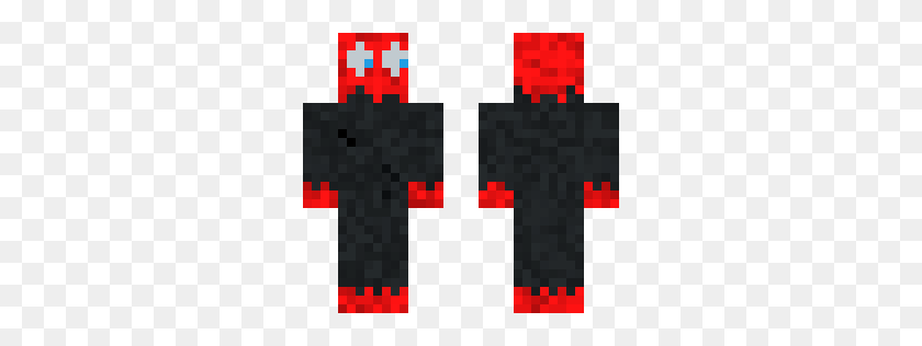 288x256 Pacman Ghost Minecraft Skins - Pacman Ghost PNG