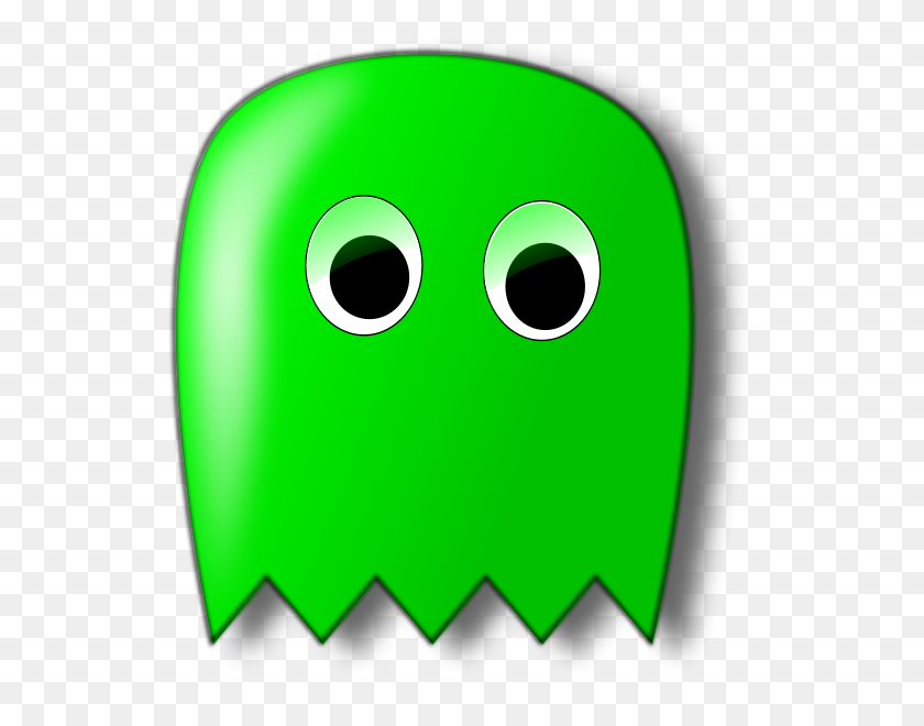 540x600 Pacman Ghost Png Clip Arts For Web - Pacman Ghosts PNG