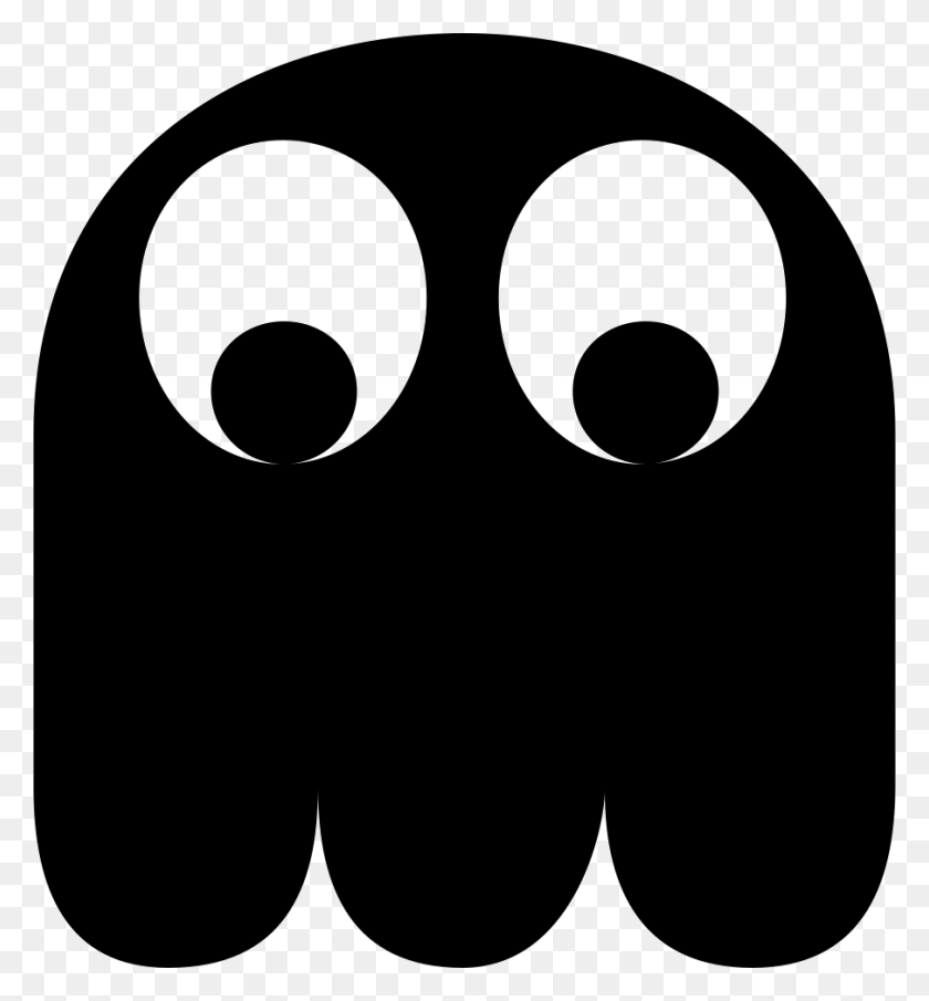 904x980 Pacman Ghost Png Icon Free Download - Pacman Ghost PNG