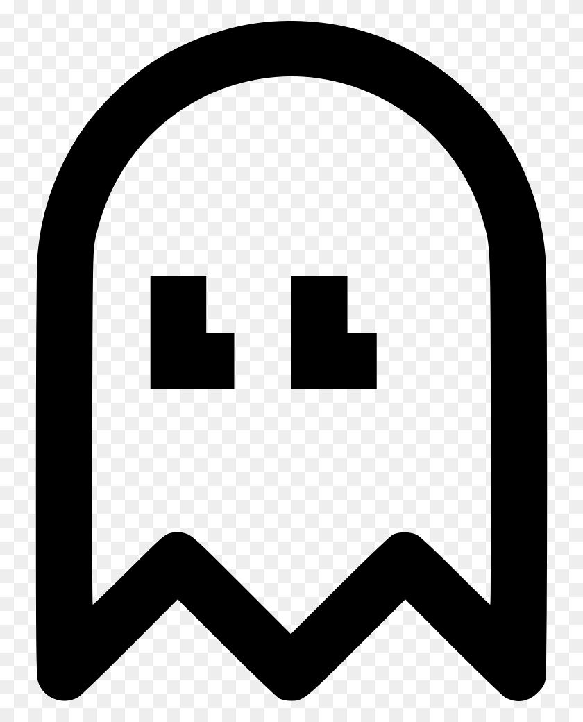738x980 Pacman Ghost Png Icon Скачать Бесплатно - Pacman Ghost Png