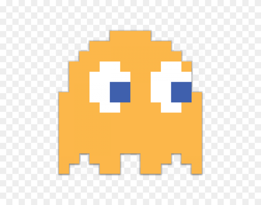 600x600 Pacman Ghost Png Image - Pac Man Призрак Png