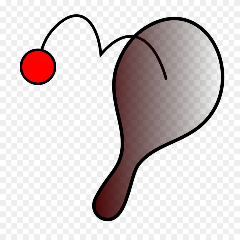 1200x1200 Paddle Ball - Ping Pong Paddle Clipart