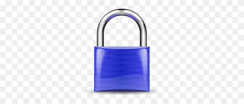 267x300 Padlock Png Images, Icon, Cliparts - Lock Clipart