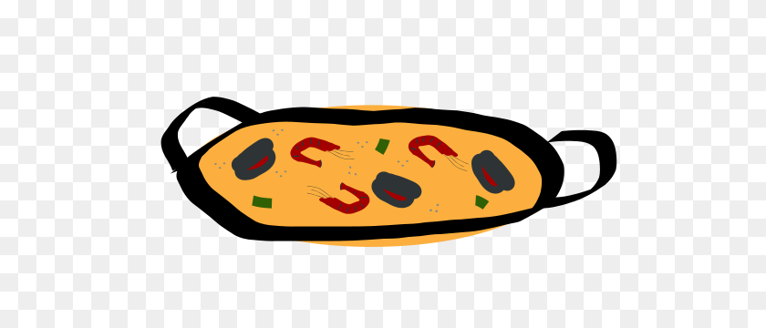600x300 Paella Png Clipart For Web - Bratwurst Clipart