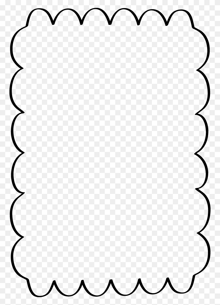 768x1104 Page Border Clipart Look - Microsoft Clip Art Borders