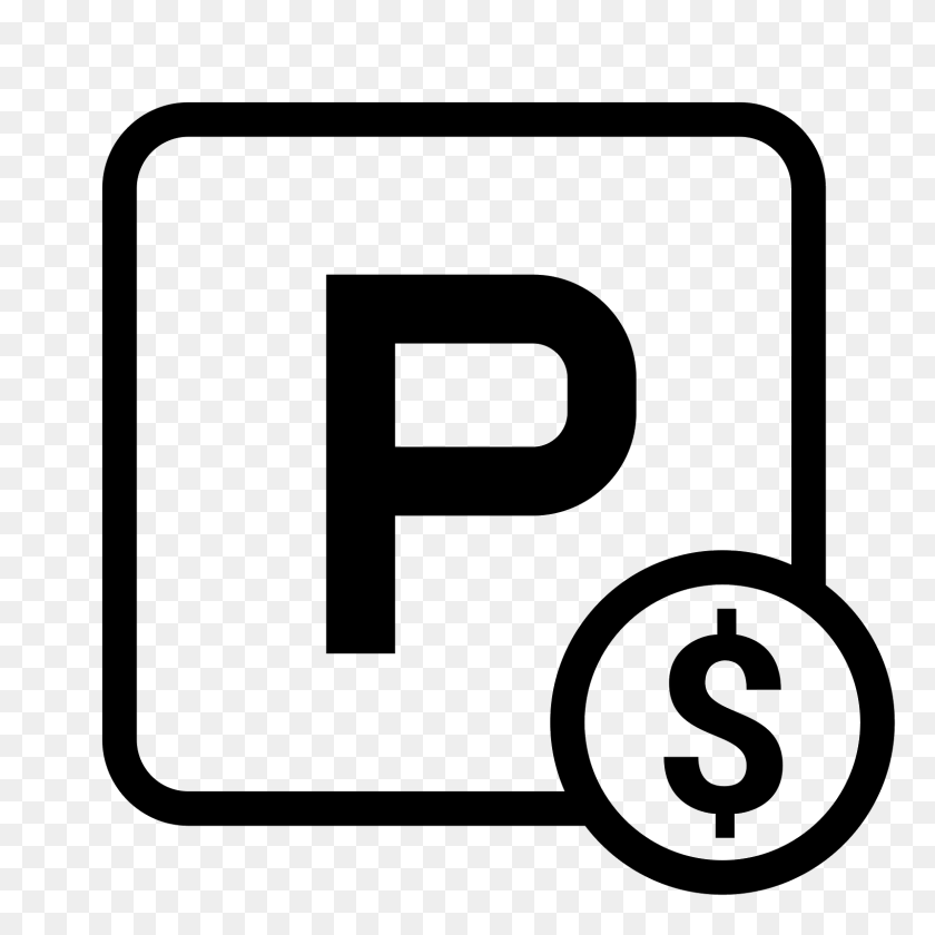 1600x1600 Paid Parking Icon - Paid PNG