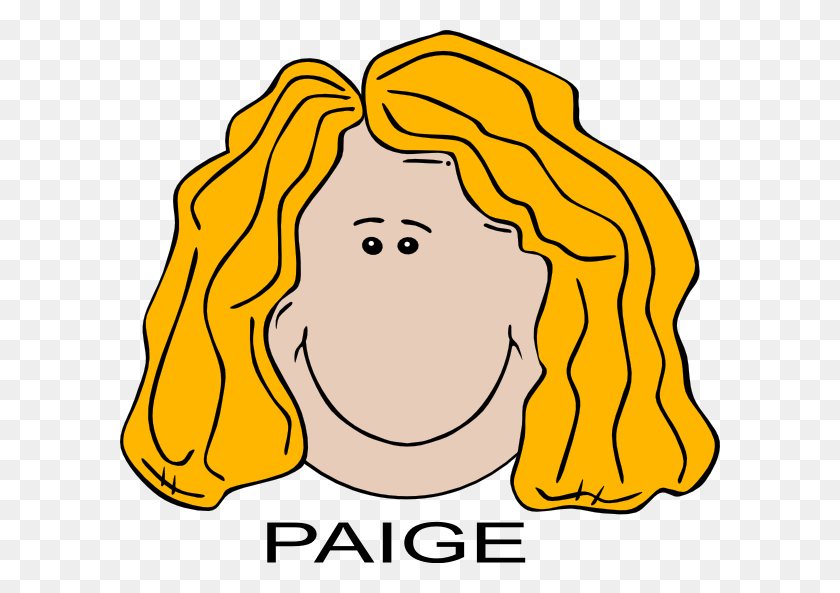 600x533 Imágenes Prediseñadas De Paige - Paige Png