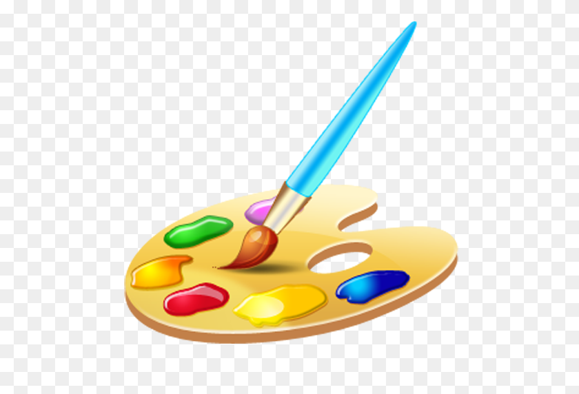 512x512 Paint Brush Appstore For Android - Paint Brush PNG