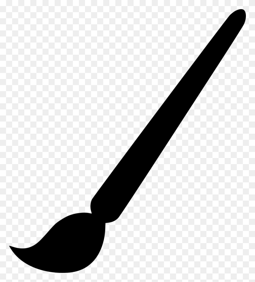 880x980 Paint Brush Png Icon Free Download - Paint Brush Icon PNG