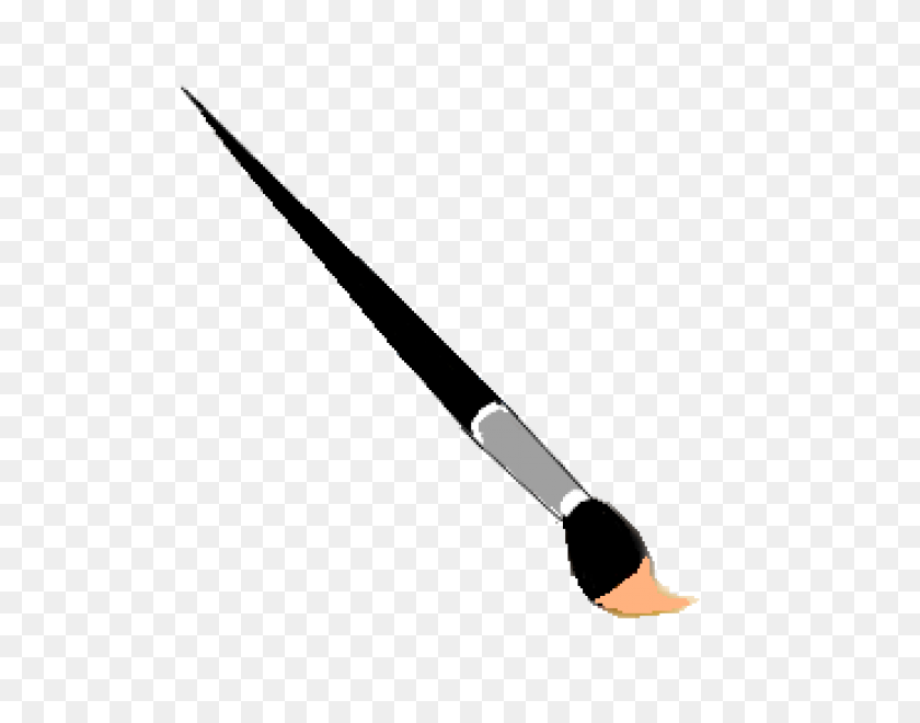 600x600 Paint Brush Save Icon Format - Paint Brush PNG